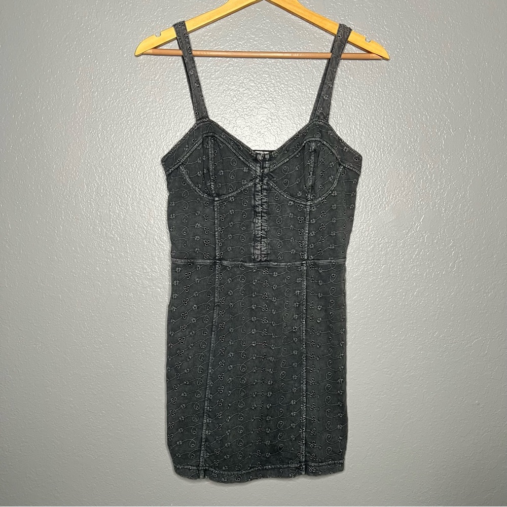 Free People Black Mini Dress